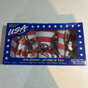 Starting Lineup USA Basketball 1996 Edition Trading Cards - Red, Blue, White